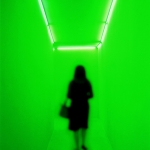12.Woman in Green Space